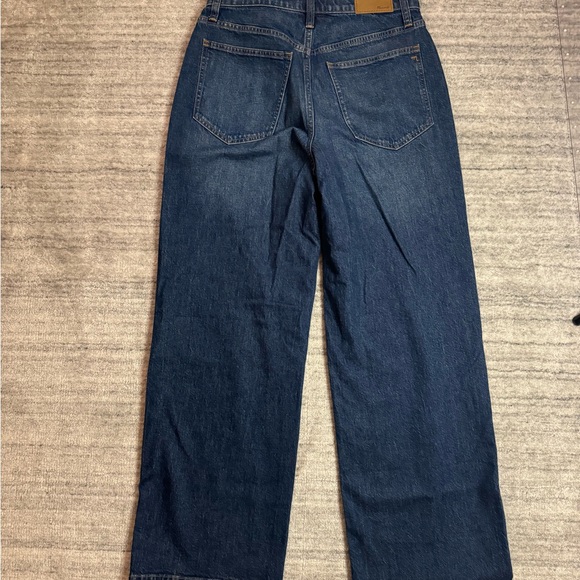 Madewell Perfect Vintage Wide-Leg Jeans Women’s Size 29 Dark Wash - Picture 4 of 6